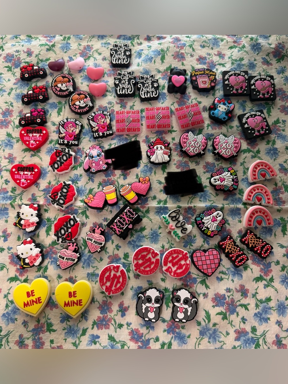Focal Bead Lot - Valentines Day